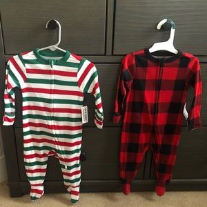 Old Navy 6-9 Month Christmas Pajamas